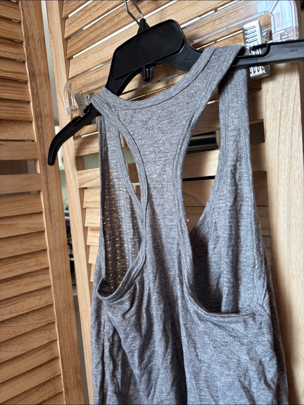Athletic Works Gray Racerback Tank Small - Picture 4 of 4